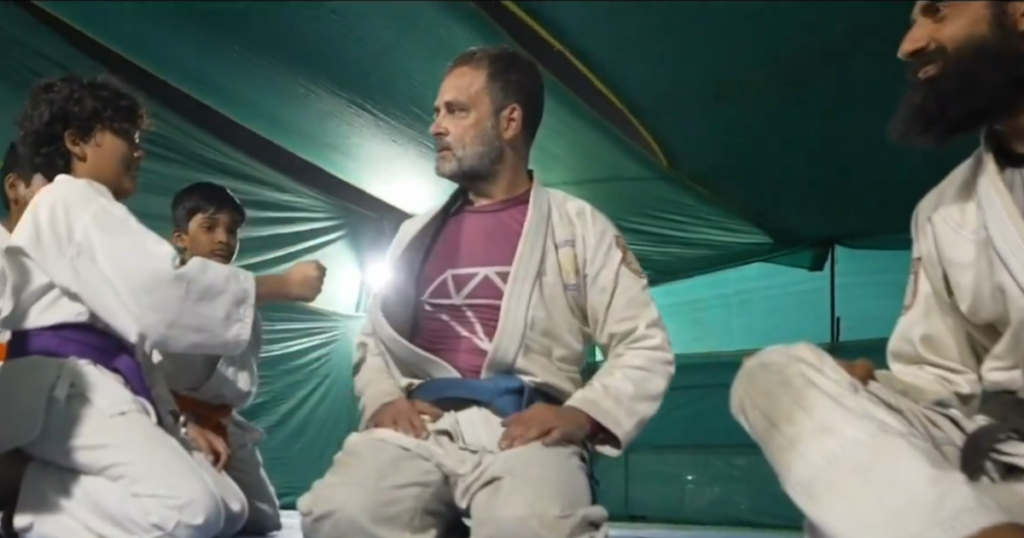 Rahul Gandhi Martial Arts