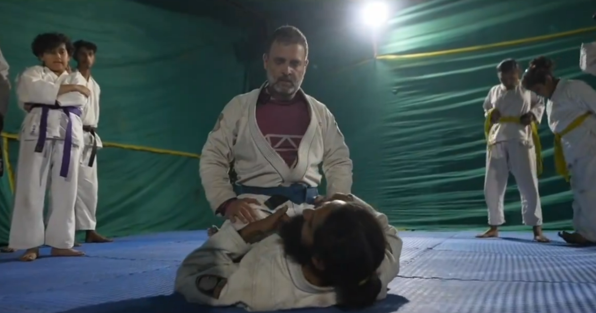 Rahul Gandhi Martial Arts