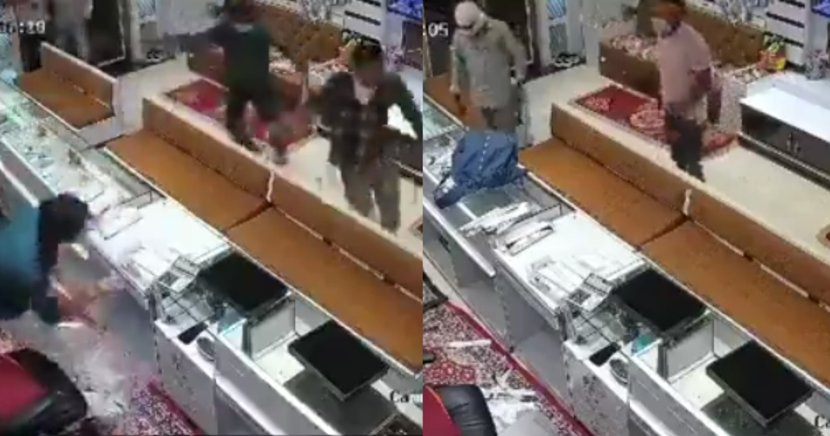 Bhiwadi Jewellery Shop Loot-Rajasthan Crime News-Alwar Bank Heist-Rajasthan Law and Order-Bhiwadi Robbery CCTV