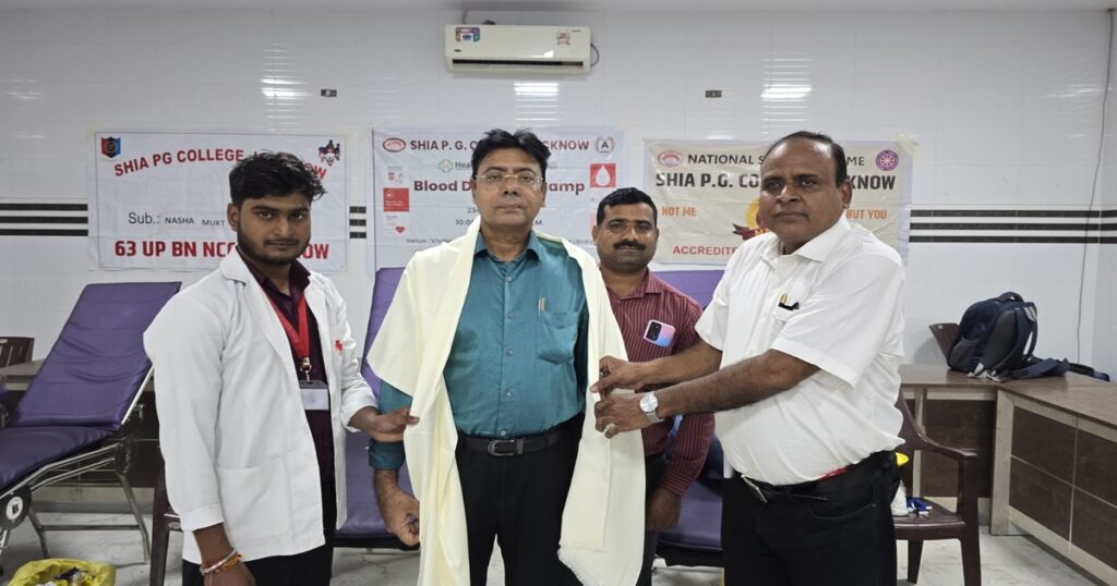 Shia PG College Lucknow-Shia PG College-Lucknow-Blood Donation Camp-Health City-Medvedik Healthtech