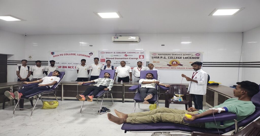 Shia PG College Lucknow-Shia PG College-Lucknow-Blood Donation Camp-Health City-Medvedik Healthtech