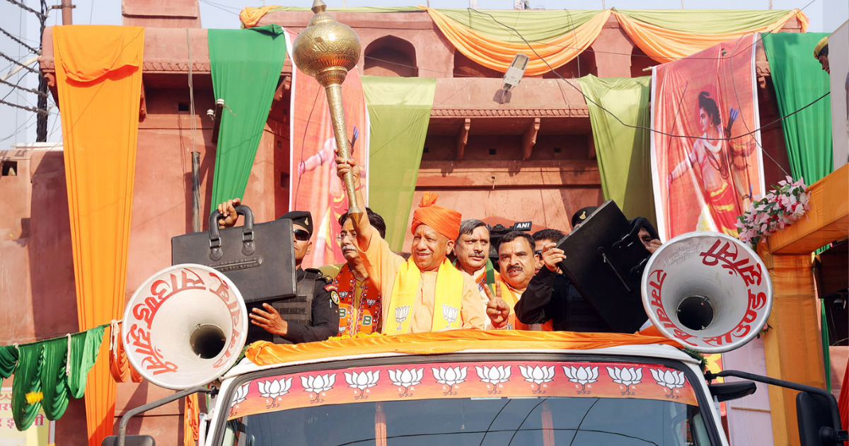 Uttar Pradesh Chief Minister Yogi Adityanath was cautious about his image as a Hindutva leader at the beginning of his second term, but in recent times he has further hardened his Hindutva stance