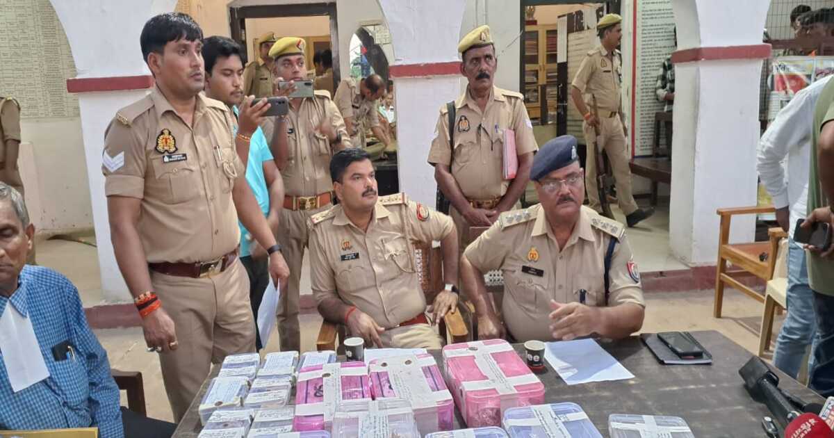 Sultanpur News-सुल्तानपुर सर्राफा लूटकांड में पुलिस ने 23 दिनों में ही माल बरामद कराया