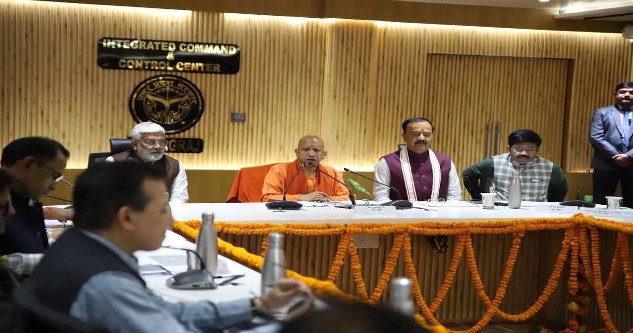 MAHA KUMBH 2025, PRAYAGRAJ MAHA KUMBH 2025, CM YOGI,YOGI ADITYANATH, CM YOGI IN PRAYAGRAJ,PRAYAGRAJ