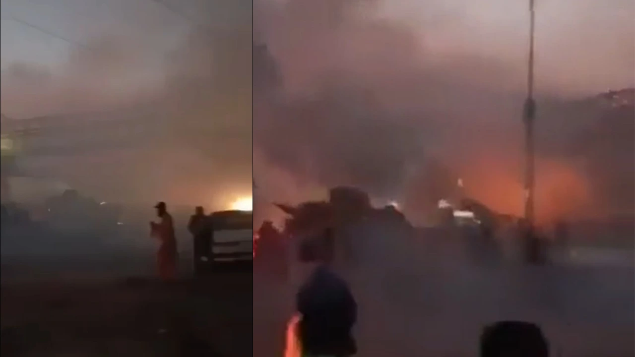 pakistan violence , tlp protest , lahore clashes , saad rizvi injured, pro palestine rally